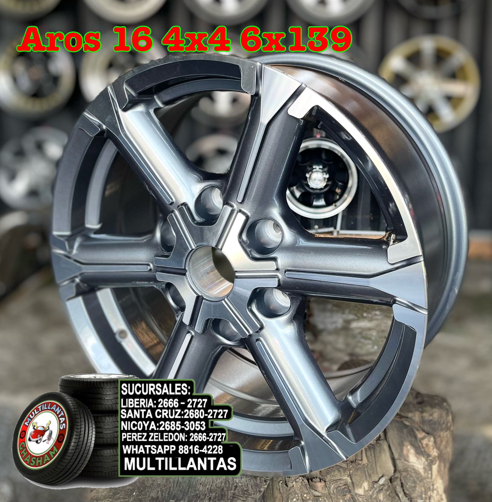 AROS # 16 6X139 4X4 (HW-SMB002B)